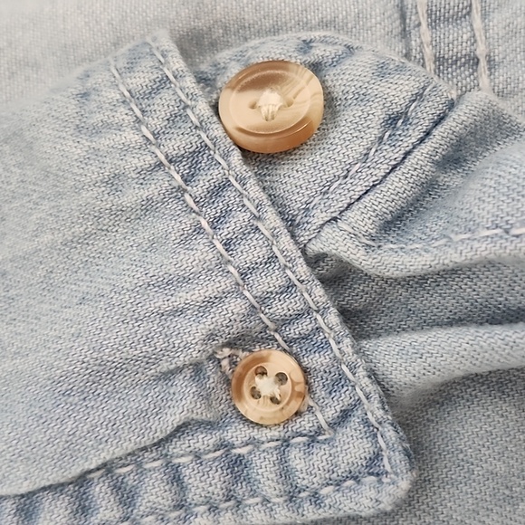 NWOT 2016 "Roar to the Shore" Men's Denim Vest - Picture 8 of 16